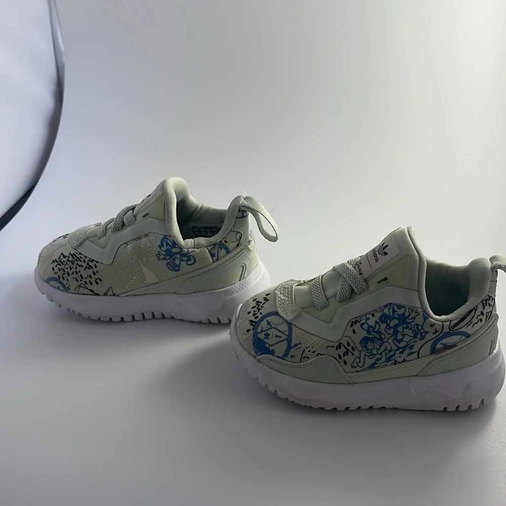 Adidas Originals X Disney Flex Trainer Baby Sneakers size 4k